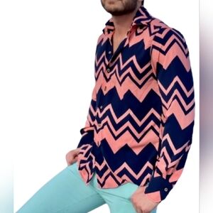 Seaplane Long Sleeve Button Down